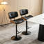 Tabouret de bar réglable pivotant en métal noir Lombardi-1744984078-1744984074