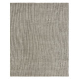 Hand Knotted Bamboo Slat / Seagrass Striped Area Rug