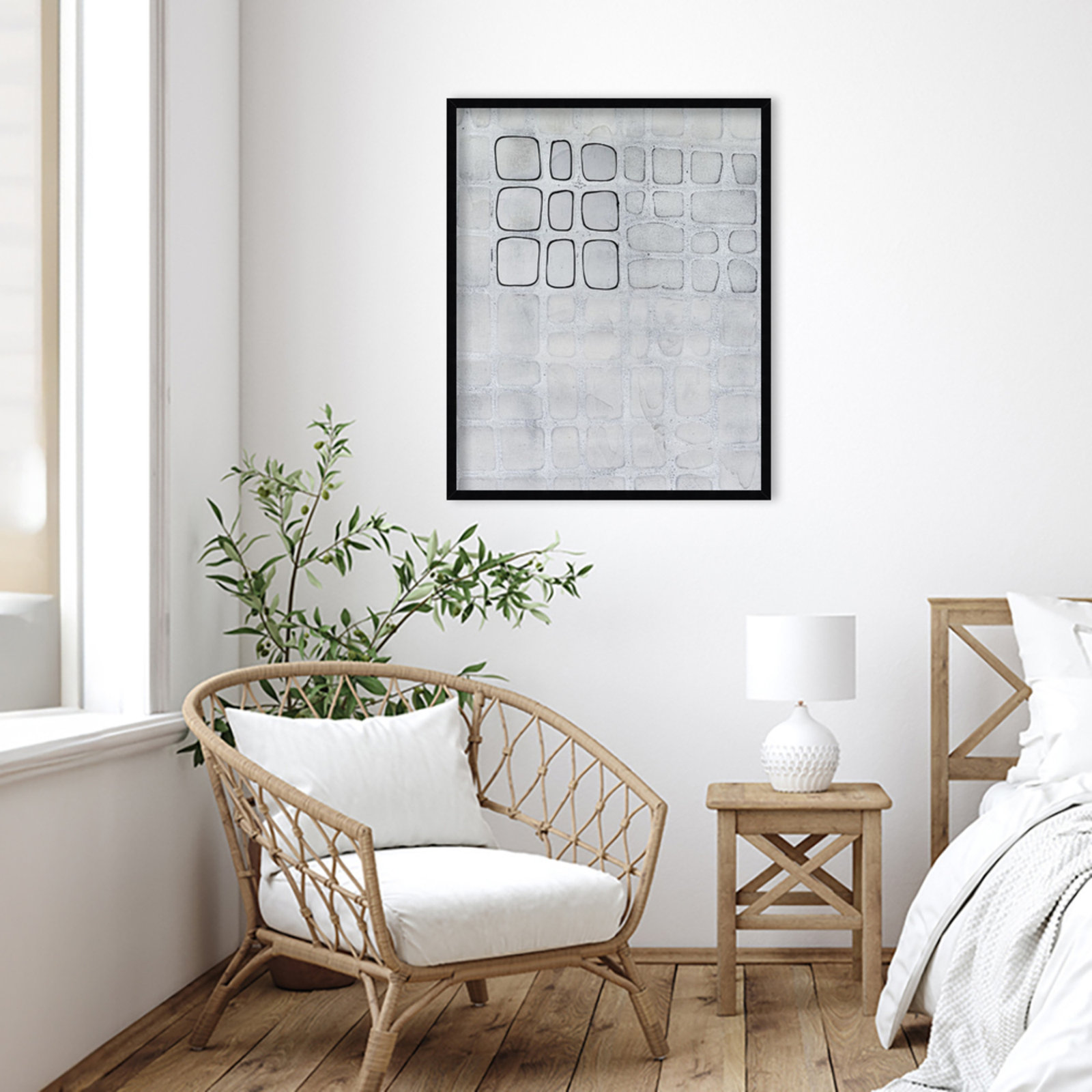 Lumen Colour I Print by Vanna Lam, 33" H x 27" W, Black