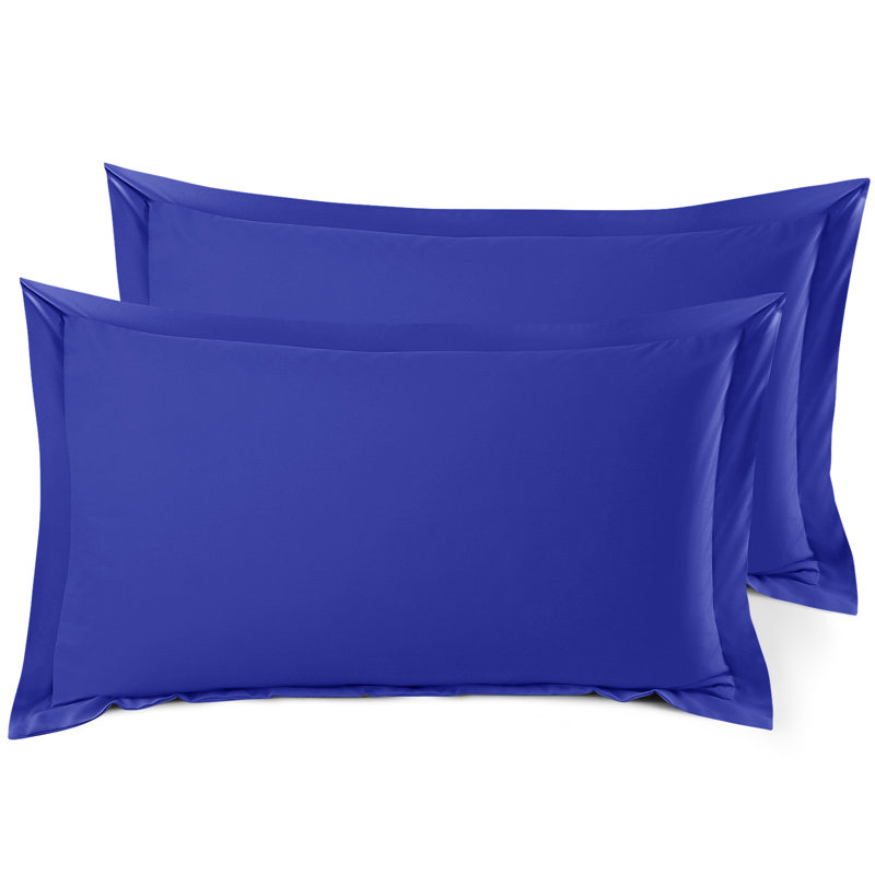 Taie décorative 100% polyester , Bleu royal, 20 po x 26 po