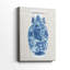 Vase Ming sur toile de lin I - Cavas enveloppés de galerie-796216956
