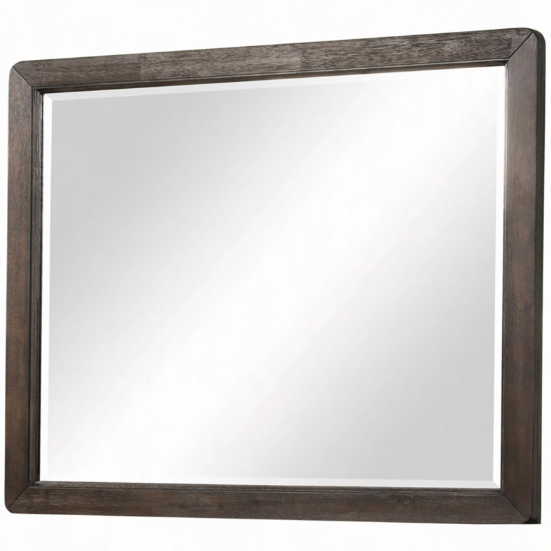 Miroir brun antique