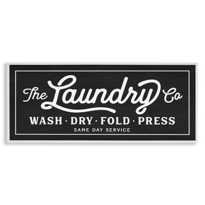 «Vintage Laundry», typographie cursive, giclée noire, art texturé par lettres et lignes