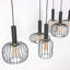 Sesco 6 - Light Black Kitchen Island Pendant
