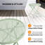 Table d'appoint pliante 18 po-124212545
