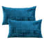 Housse de coussin rectangulaire en velours texturé-1053670797