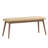Polyester Blend Upholstered Bench-1770396114