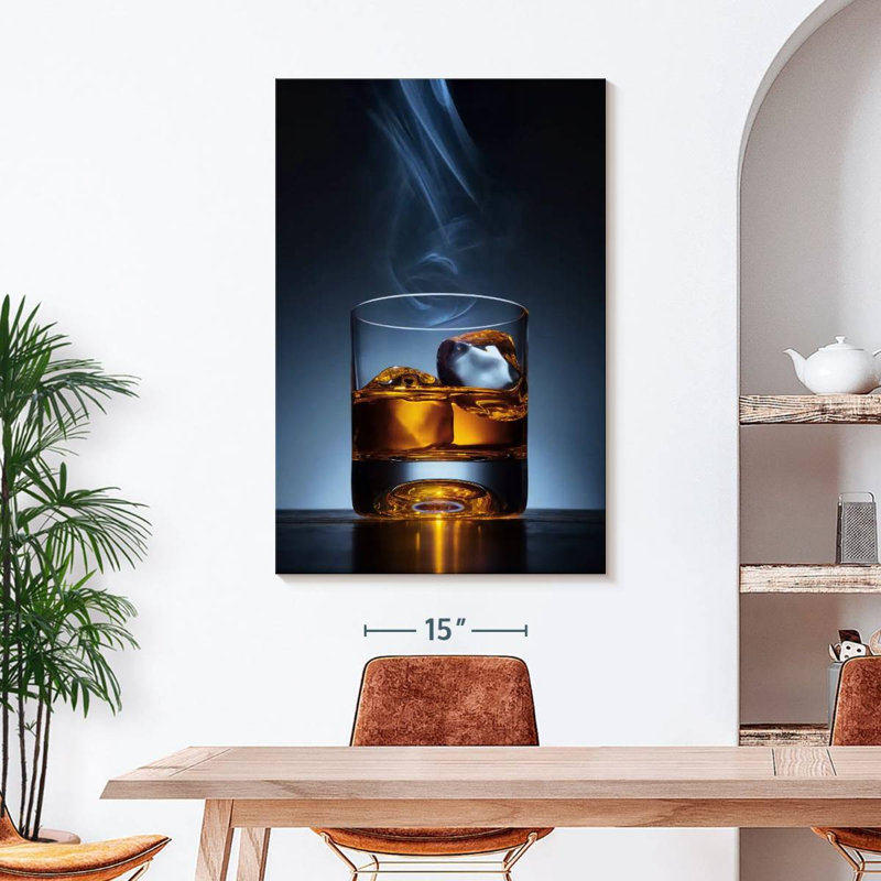 " Cool Whiskey Canvas Print " Print, 45" H x 30" W x 1.25" D