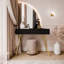 -QS dressing table with LED mirror-655443909