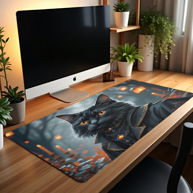 Polyester Desk Pad, 23.6x13.8