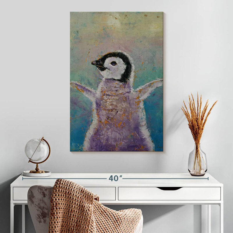 Brampt Baby Penguin, 30" H x 20" W