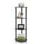 Elvin Corner Shelving Bookcase-372227565