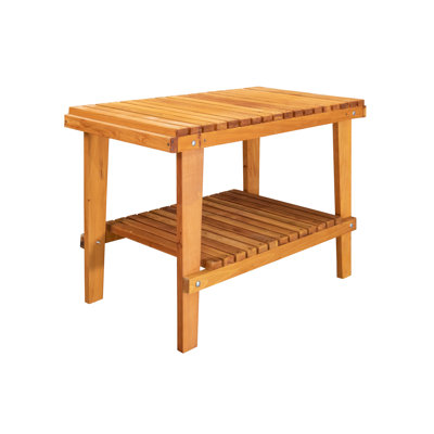 Table basse Aleeshia Cedar, de fabrication Amish