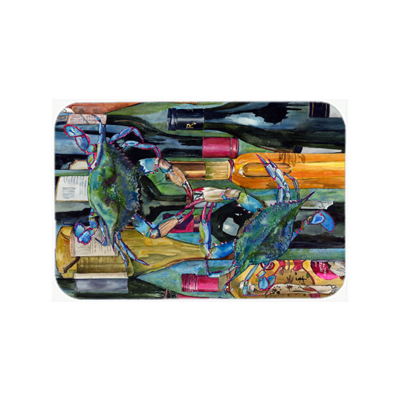 Wine Bottles Glass Cutting Board