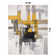 Doucette Abstract Ivory/Gold/Gray Area Rug