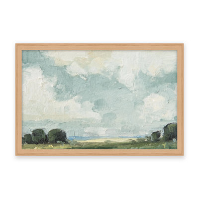 Nature Inspired Golden Meadows: A Serene Landscape Composition