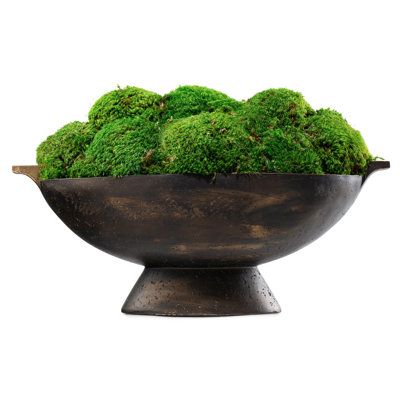 Moss Bronze Pedestal Bowl