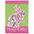 Lapin rose / vert Joyeuses Pâques est en rupture de stock