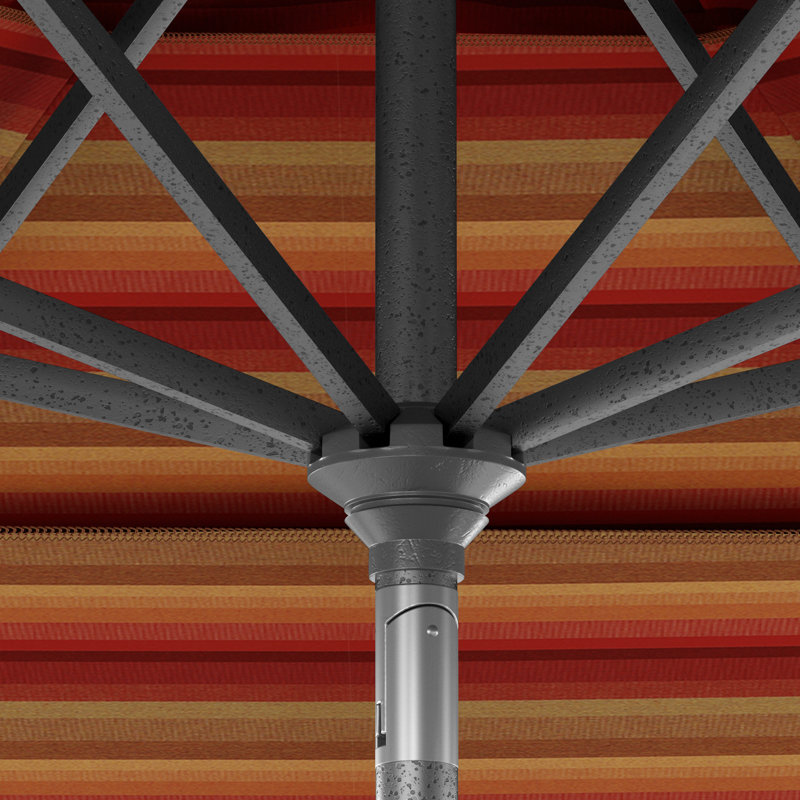 Parasol de marché de 132 po Ortie, Sunbrella® Astoria Sunset