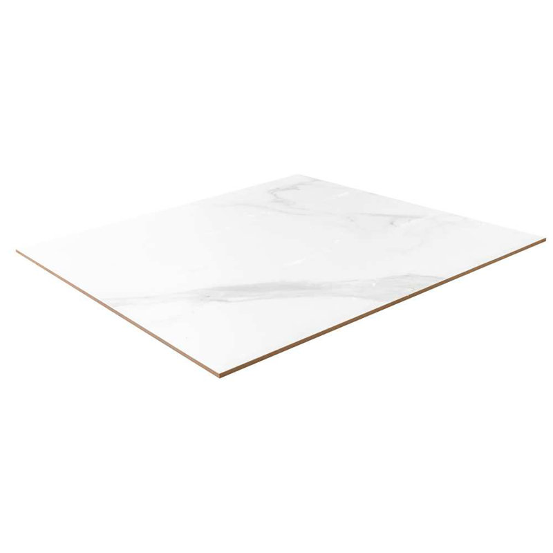 The Tile Life Adonis 30"x30" Satin White Porcelain Tile