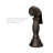 Whitehaus Collection Bridge Faucet with Gooseneck Swivel Spout and Solid Brass Side Spray-35982718-93456964