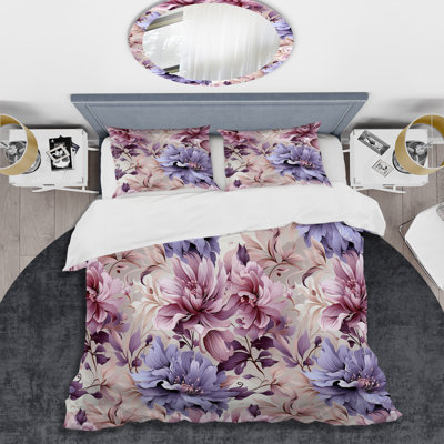 Literie éthérée à motif floral victorien III