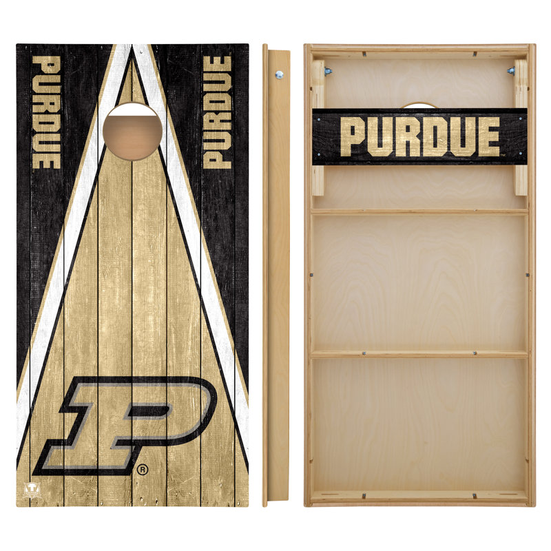 Victory Tailgate | 2x4 Collegiate Cornhole Boards, Purdue Boilermakers