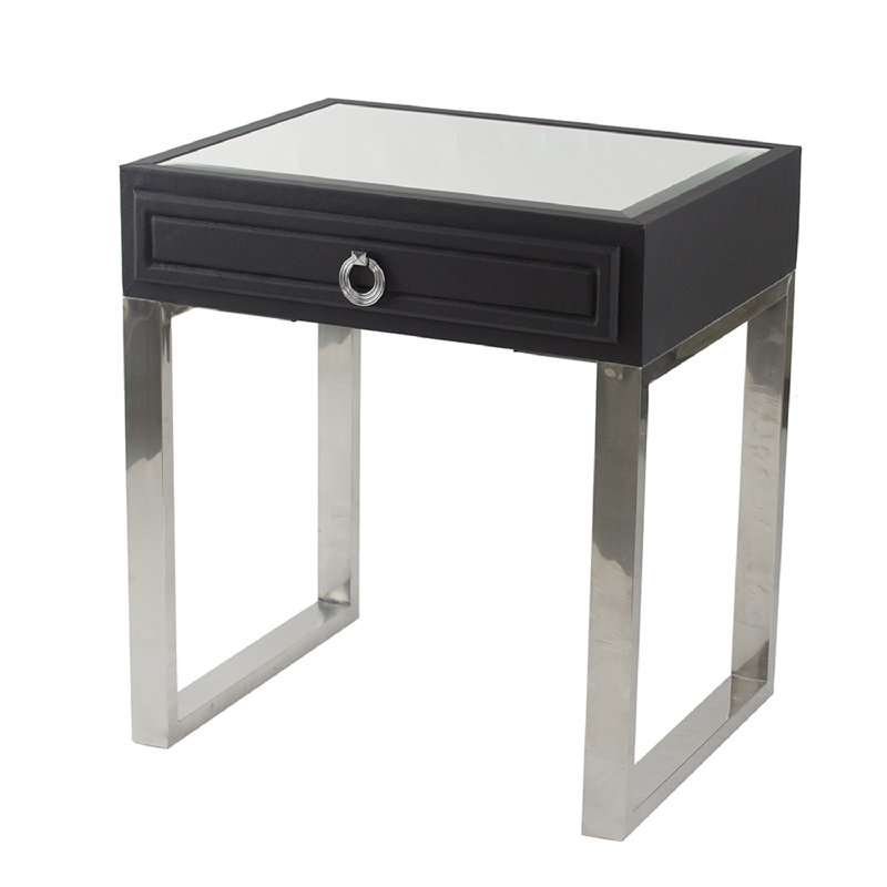 48'' Glass Top Console Table