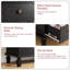 60 cm W Chest of 4 Drawers-1941173184