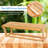 Aitkin Bamboo Solid Wood Accent Shelf with Towel Bar