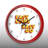 Round Easy Come Easy Go Wall Clock