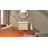 24 Inch Wall-Mounted Vanity with Ceramic Sink, Space-Saving Floating Design for Small Bathrooms-686635674