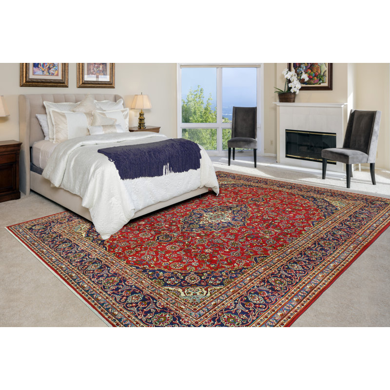 Khylar Distressed Hafid Red Rug
