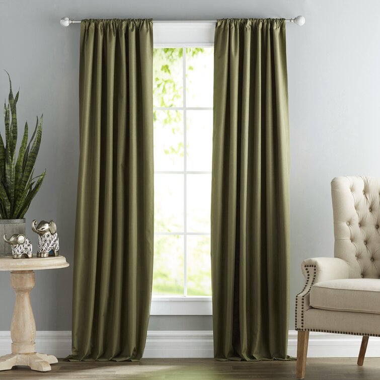 Kendall Polyester Blackout Curtain Panel