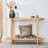 Cordoves 43.3'' Console Table with Rattan Glass Top