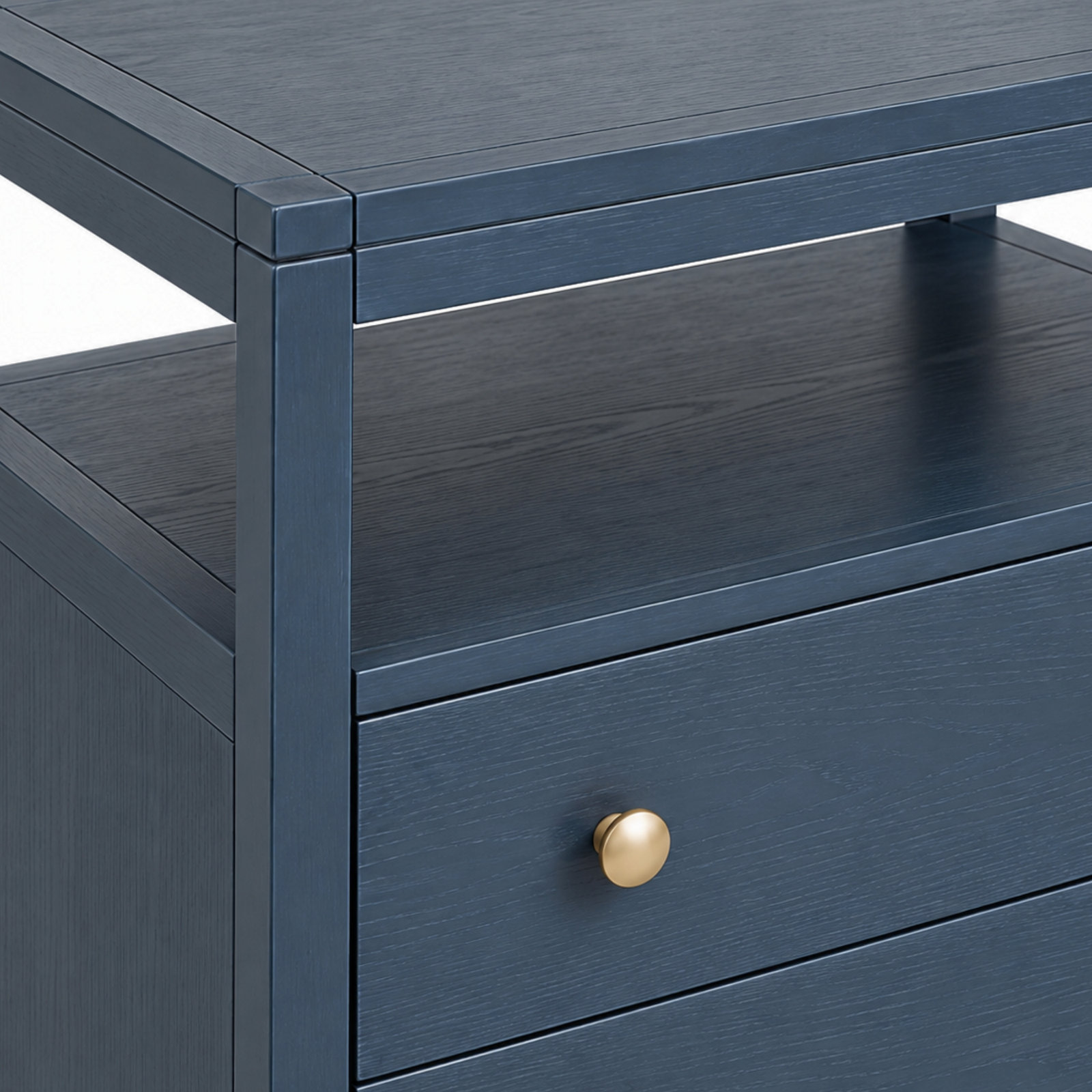 Gracie 2 - Drawer Nightstand, Blue