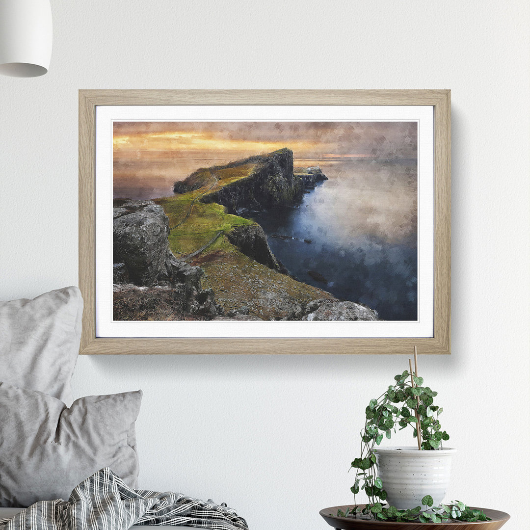 Isle of Skye in Scotland - Picture Frame Painting