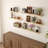18'' Wide Rustic Wooden Wall Shelves Unfinished-Set of 2-501930271-497772437
