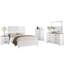 Table de chevet 2 pièces White