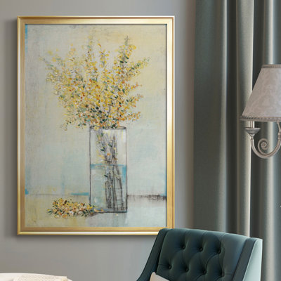" Yellow Spray In Vase I "