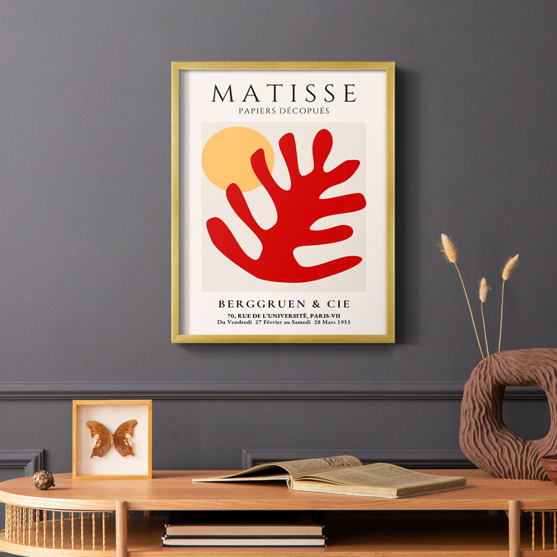 Matisse CLXX Framed Print - Solid Wood