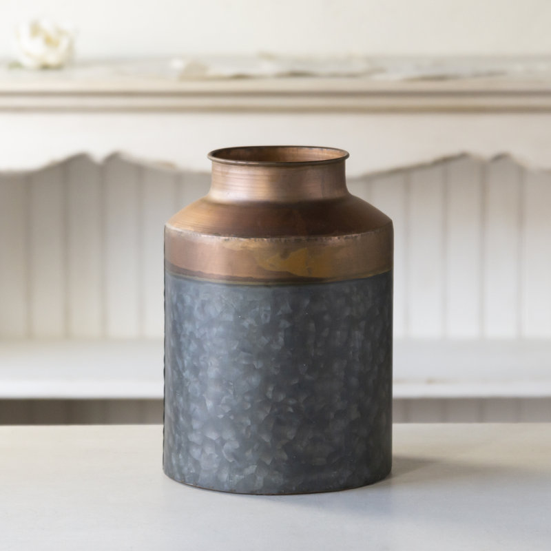 Handmade Metal Table Vase