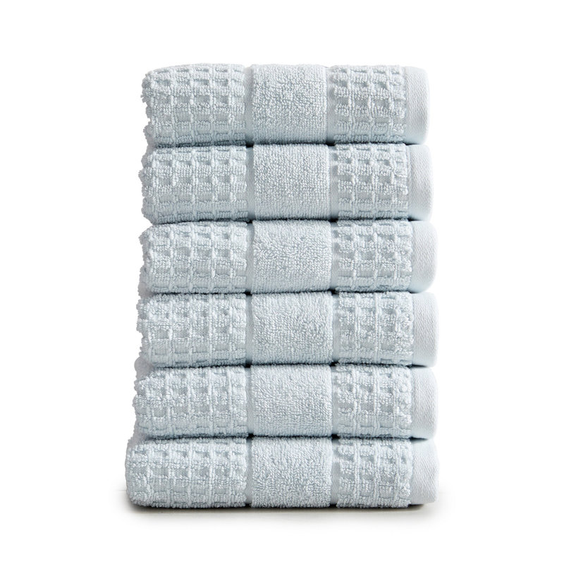 Aneko 100% Cotton Hand Towel, Spa Blue