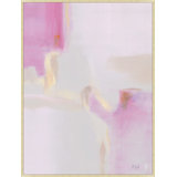 Pink Haze' Framed Print on Canvas