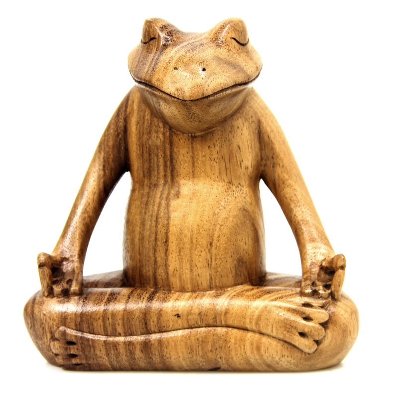 Figurine Tarrington Frog Meditates