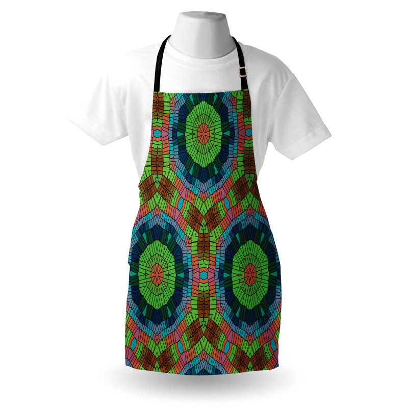 Geometric Bib Apron
