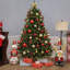 The Holiday Aisle® Natural Fraser Medium Fir Tree with Clear Lights-579344404
