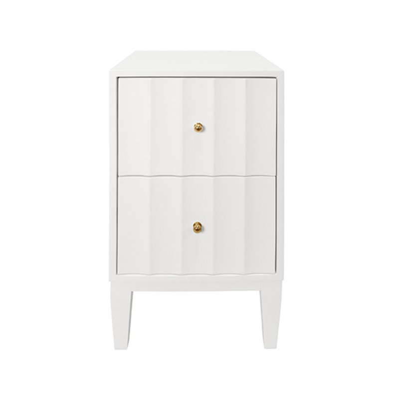 Hammond 2 - Drawer Nightstand, White