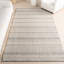 Tapis rayé en laine grenat-424542473