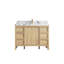 Chêne Elizabeth X P 22 po D Meuble-lavabo simple avec 2 po-109589265